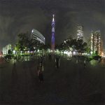 福岡タワーお月見イルミネーション